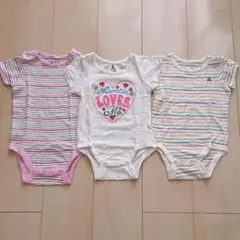 babygap GAP 半袖 ロンパース 肌着 検)プティマイン ユニクロ ザラ