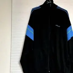 【希少】adidasヴィンテージトラックジャケット 80sフランス製トレフォイル