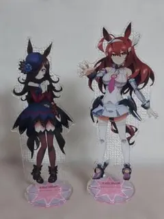 ウマ娘　アクリルスタンド　ミホノブルボン/ライスシャワー2点セット