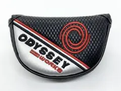 新品 オデッセイ WORKS ハーフマレット 小型用パターカバー　ヘッドカバー