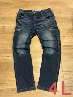 美品　AERO STRETCH DENIM パンツ　希少サイズ4Ｌ