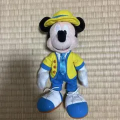 ミッキーマウス ぬいぐるみ 帽子付き