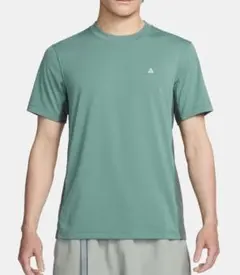 nike acg goat rocks 半袖 ロゴ Tシャツ グリーン M