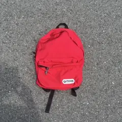 00s OUTDOOR レッド　差し色　バックパック　リュック円堂守cityのサムネイル