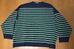 is-ness BALLOON STRIPES ボーダーロングTシャツのサムネイル