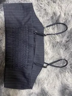 ストライプビスチェ ダークネイビー