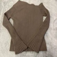 最終値下【美品】ワンショルダー　ニット　apres jour mignonのサムネイル