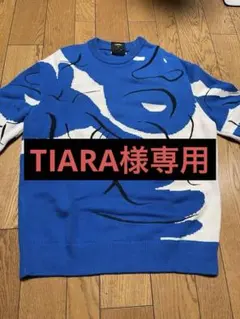 アート風デザイン ニットセーター　ZARA