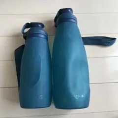 Compressible water bottle 2セット　折りたたみボトル