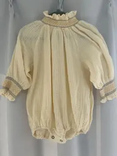 Noeul モンベベ ロンパース Jaine smock rompers