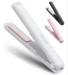 ミニ ヘアアイロン USB充電式 2WAY カール ストレート コードレス
