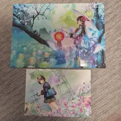 美樹本晴彦　イラスト クリアファイル 2枚セット