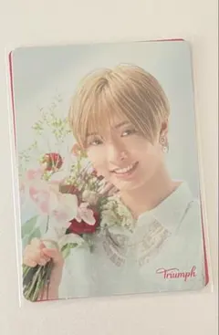 佐藤新 トリンプ タレントカード