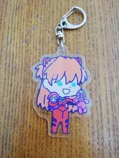 エヴァンゲリオン　アスカ　アクリルキーホルダー