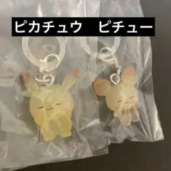 ポケモン ポケピース めじるし アクセサリー マスコット ピカチュウ ピチュー
