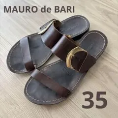 MAURO de BARI マウロデバーリ バックルレザーサンダル35のサムネイル
