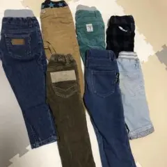 キッズ用ロングパンツセット 7点