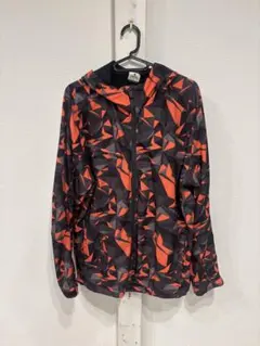 NIKE 総柄DRI-FIT ナイロンジャケット XL 即日発送　オレンジ　希少