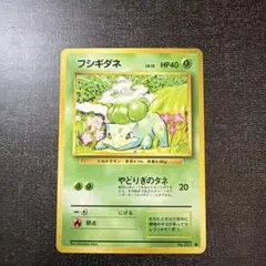 フシギダネ ポケモンカード　● 第1弾拡張旧裏カード