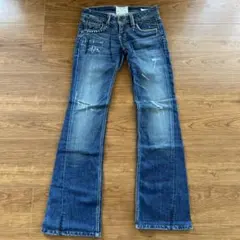 TAVERNITI SO JEANS ブーツカットデニム W 25のサムネイル