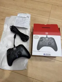 Switch2/PC用 ホリパッドTURBO ブラック HORI