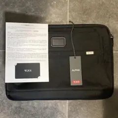 新品未使用・保証書あり１１月購入トゥミ ドキュメントケース/パソコンカバー