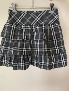 pom ponette チェック柄ティアードスカート 130cmのサムネイル