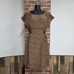 Simplicite　サンプリシテ　ワンピース　ブラウン　レディース　シフォン