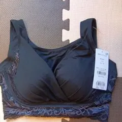 新品　ブラデリスニューヨーク　綿混キャッチャーカップレースブラ　M　黒のサムネイル