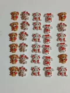 キャラクター ネイルパーツ 30個まとめ売り