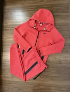 キッズS（140）ワインレッドテックフリースセットアップNIKE赤タグ