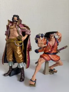 ワンピース フィギュア　KING OF ARTIST ロジャー＆光月おでん