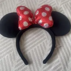 【ほぼ未使用】ミニーカチューシャ キッズサイズ