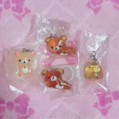 リラックマ クリアマスコットチャーム キイロイトリ コリラックマセット