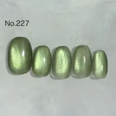 No.227 ネイル　チップ　つけ爪　マグネットネイル　ジェルネイル