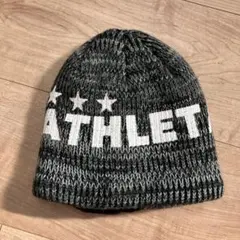 【ATHLETE 】キッズニット帽 グレー系のサムネイル