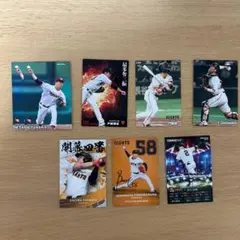 匿名配送/プロ野球チップスカード 読売ジャイアンツセット