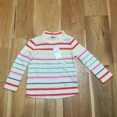 【新作☆30%OFF】80 babyGap ボーダーネックシャツ