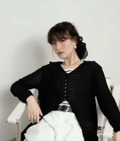 完売/Ring yarn cardigan / リングヤーンカーディガン