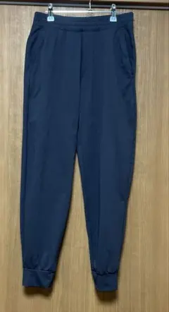 美品✨UNIQLO メンズ ダークグレー ジョガーパンツ ジッパーポケット付きS