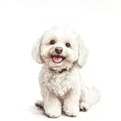 かわいい子犬デザイン ステッカー シール