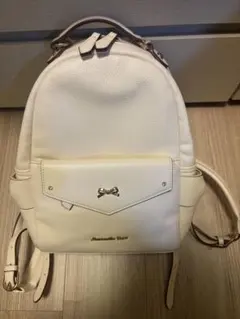 サマンサタバサ ミニリュック ホワイト