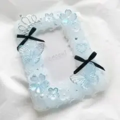 ホイップデコトレカケースB8【クリアライトブルー】