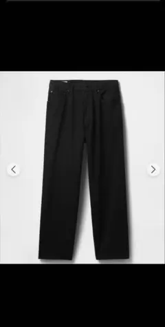 gap スーパーバギーデニム　ブラック