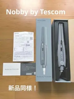 TESCOM Nobby ストレートヘアアイロン グレー