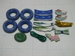 陶器製箸置きセット 15個