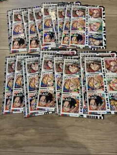 最強ジャンプ　5月号　付録　ワンピース　ホロステッカー　20セット
