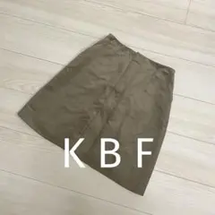 人気☆KBF☆ブラウン スウェード ミニスカート タイトスカート トレンド ミニのサムネイル