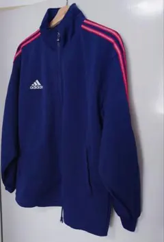 アディダス　90s adidas track jacket　日本製　ネイビー