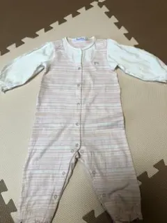 ファミリア　ロンパース重ね着風